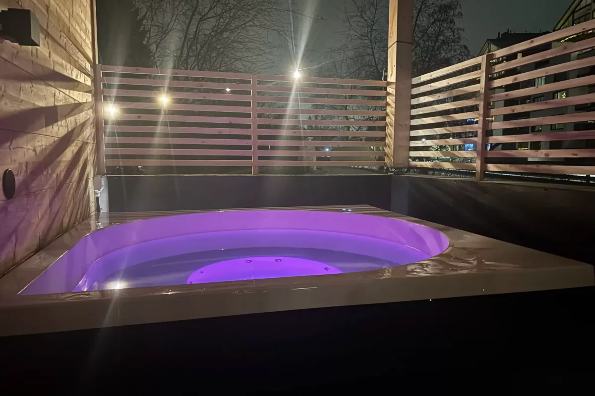 Drop-poreamme Sahasaaressa Oulussa – poreammevuokraus juhlien yhteydessä Ainolanpuistossa